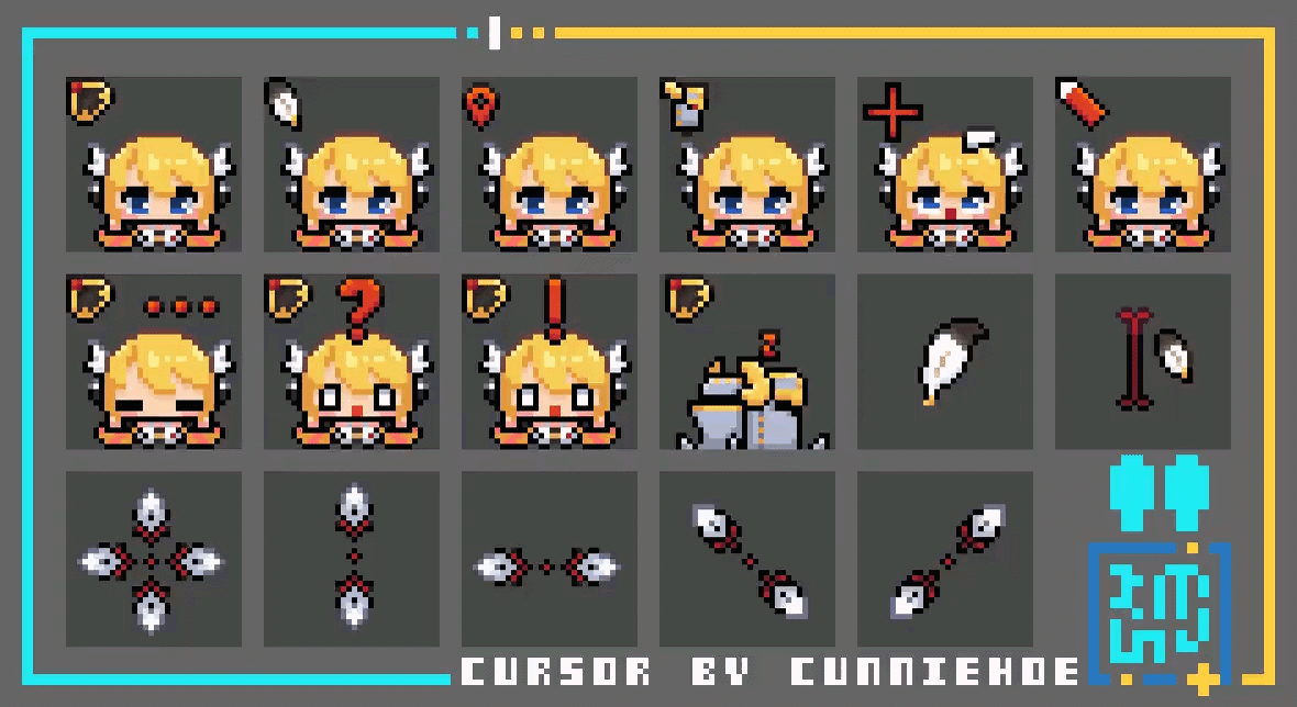 Skye Senfort Cursor Pack by CunnieHoe